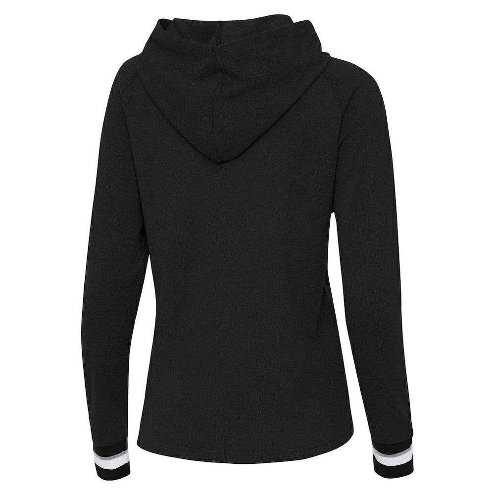 NFL Baltimore Ravens Antigua Women's Trek Raglan Pullover Hoodie