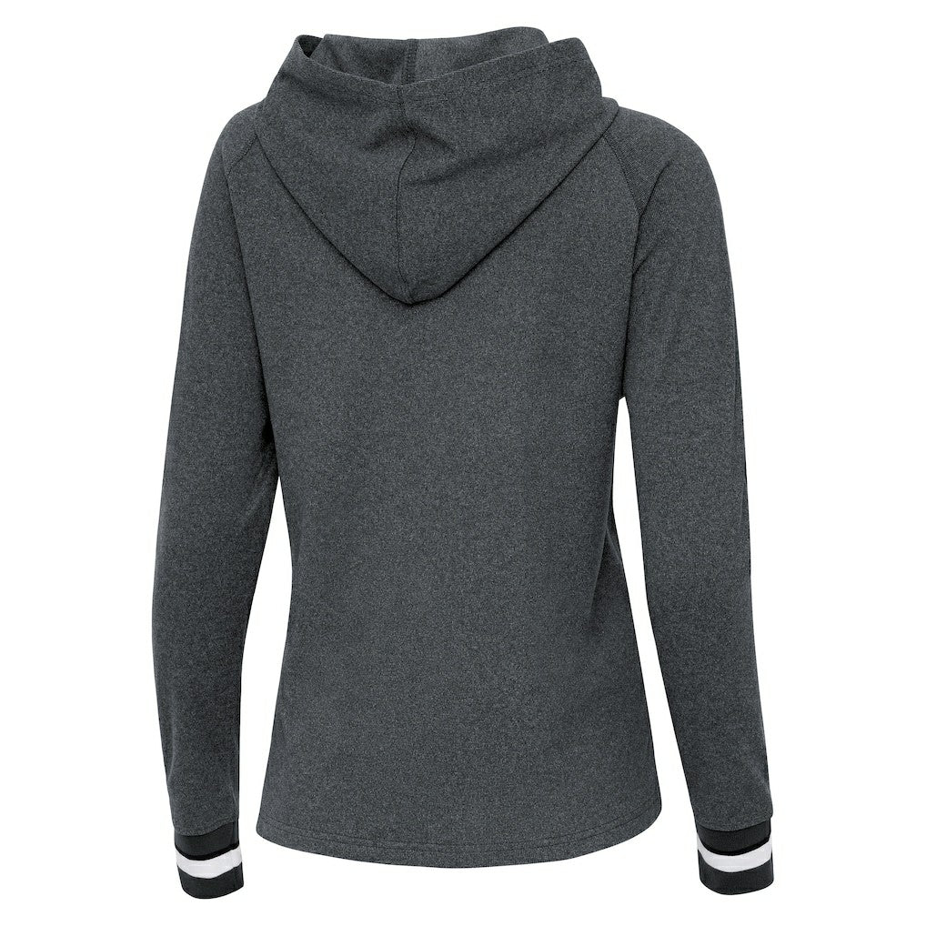 NFL Cleveland Browns Antigua Women's Trek Raglan Pullover Hoodie