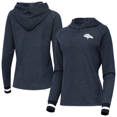 NFL Denver Broncos Antigua Women's Trek Raglan Pullover Hoodie