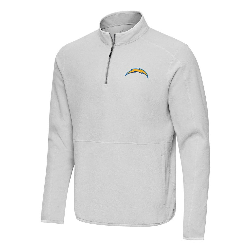 NFL Los Angeles Chargers Antigua Step Up Quarter-Zip Pullover