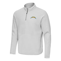 NFL Los Angeles Chargers Antigua Step Up Quarter-Zip Pullover
