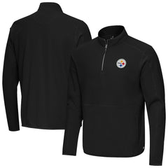 NFL Pittsburgh Steelers Antigua Step Up Quarter-Zip Pullover