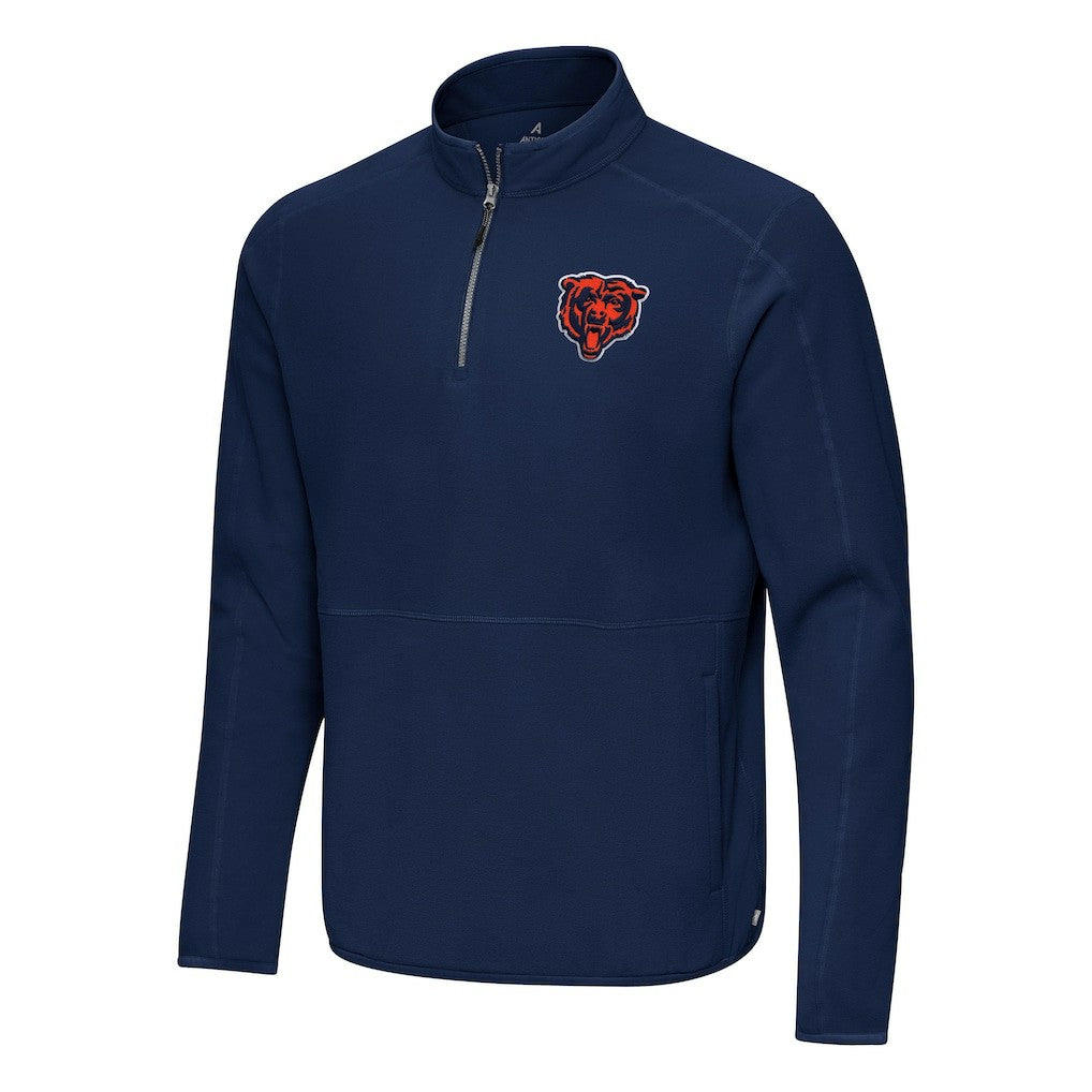 NFL Chicago Bears Antigua Step Up Quarter-Zip Pullover