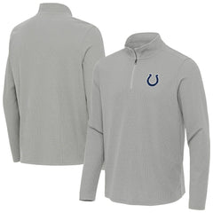 NFL Indianapolis Colts Antigua Sync Tri-Blend Quarter-Zip Pullover