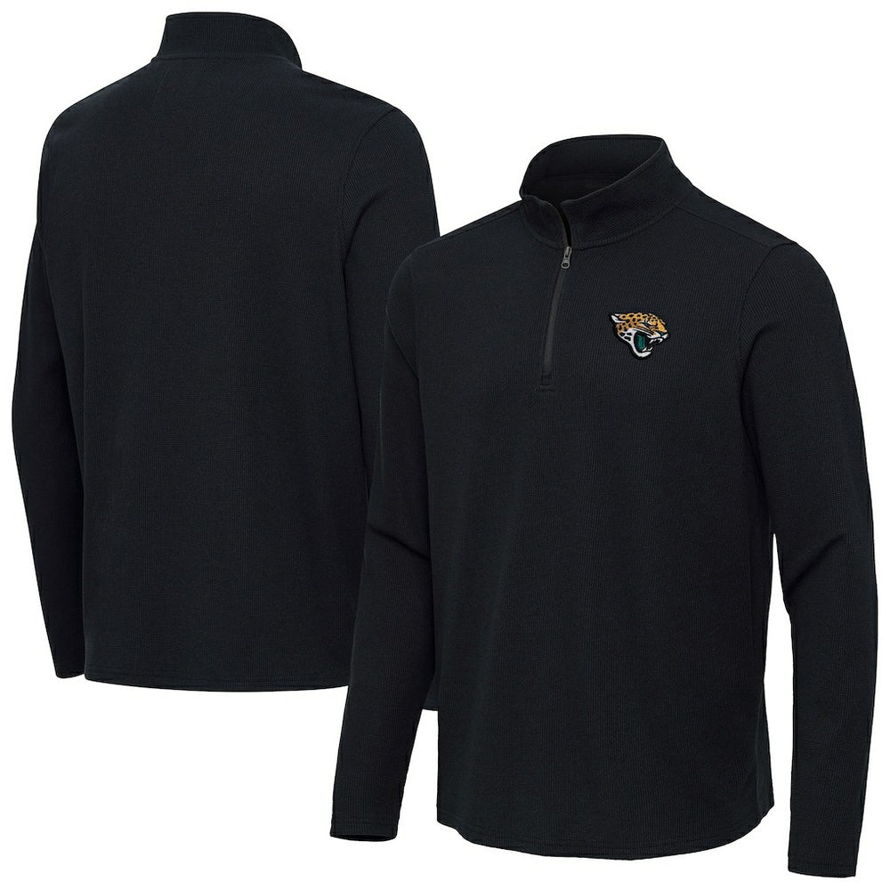 NFL Jacksonville Jaguars Antigua Sync Tri-Blend Quarter-Zip Pullover