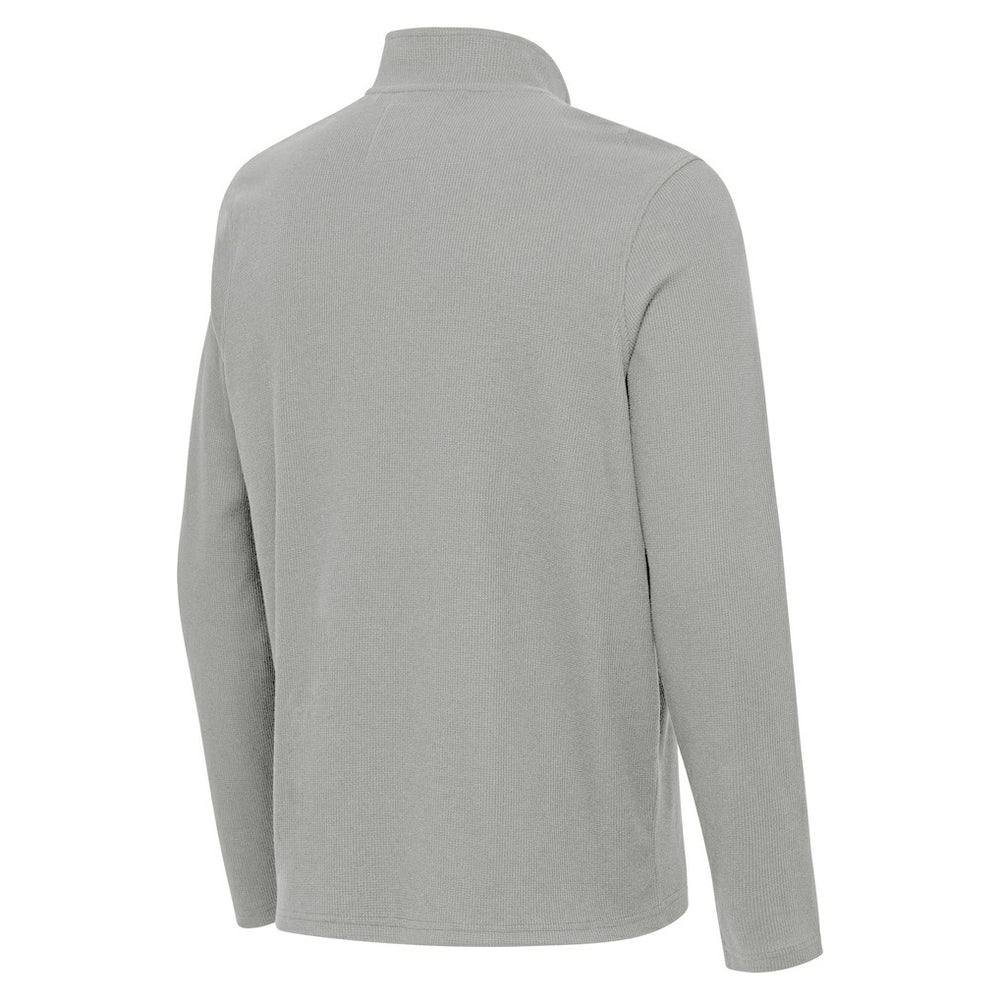 NFL New York Giants Antigua Sync Tri-Blend Quarter-Zip Pullover