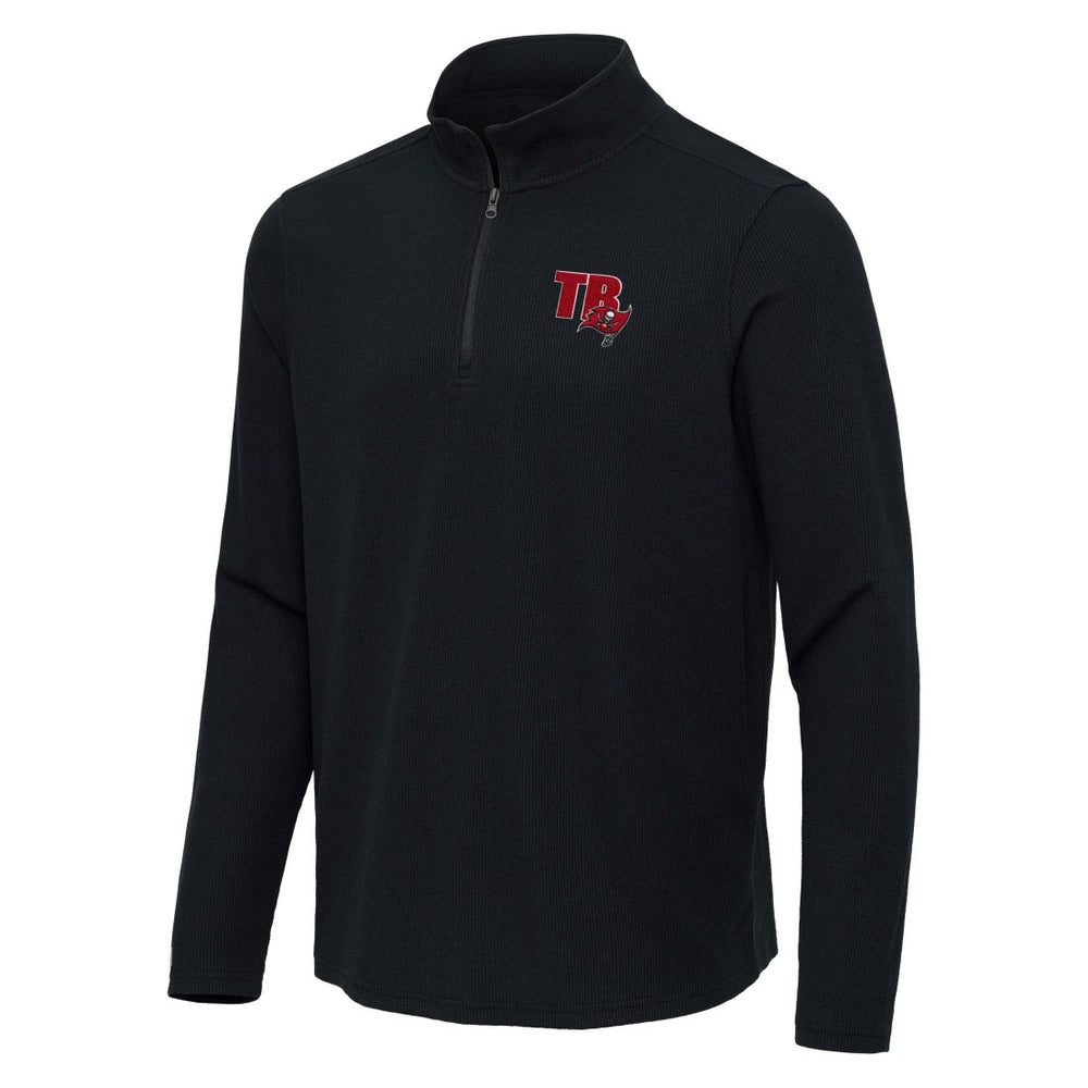 NFL Tampa Bay Buccaneers Antigua Sync Tri-Blend Quarter-Zip Pullover