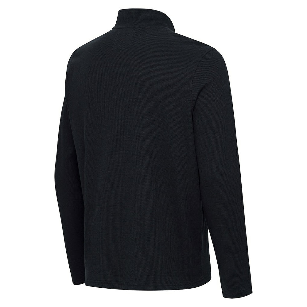 NFL Las Vegas Raiders Antigua Sync Tri-Blend Quarter-Zip Pullover