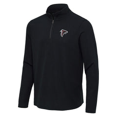 NFL Atlanta Falcons Antigua Sync Tri-Blend Quarter-Zip Pullover