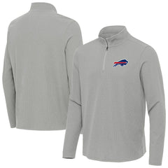 NFL Buffalo Bills Antigua Sync Tri-Blend Quarter-Zip Pullover