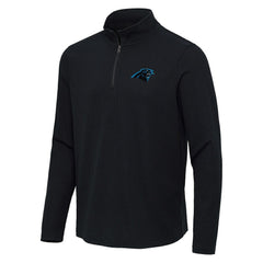 NFL Carolina Panthers Antigua Sync Tri-Blend Quarter-Zip Pullover