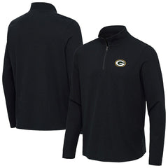 NFL Green Bay Packers Antigua Sync Tri-Blend Quarter-Zip Pullover