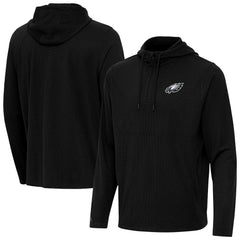 NFL Philadelphia Eagles Antigua Connected Quarter-Zip Pullover Hoodie