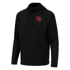 NFL Tampa Bay Buccaneers Antigua Connected Quarter-Zip Pullover Hoodie