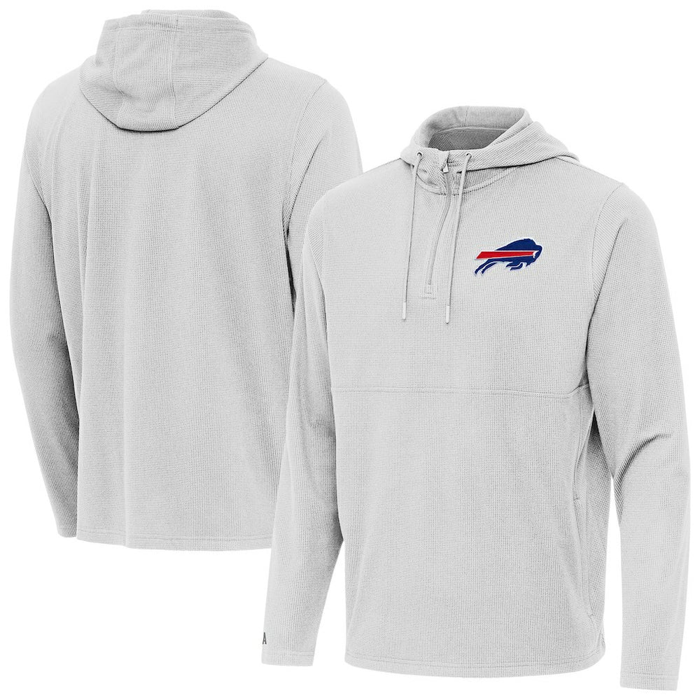 NFL Buffalo Bills Antigua Connected Quarter-Zip Pullover Hoodie