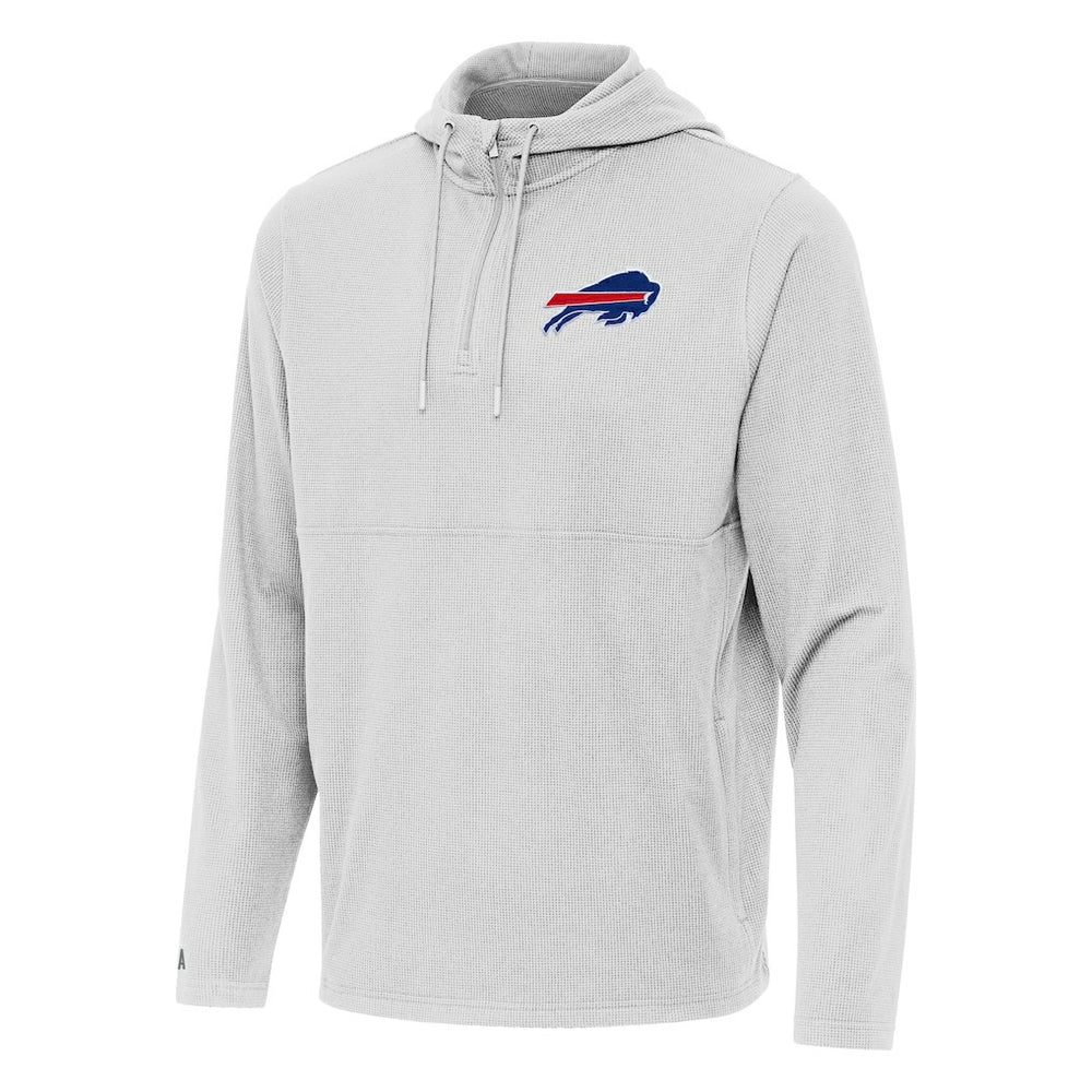 NFL Buffalo Bills Antigua Connected Quarter-Zip Pullover Hoodie