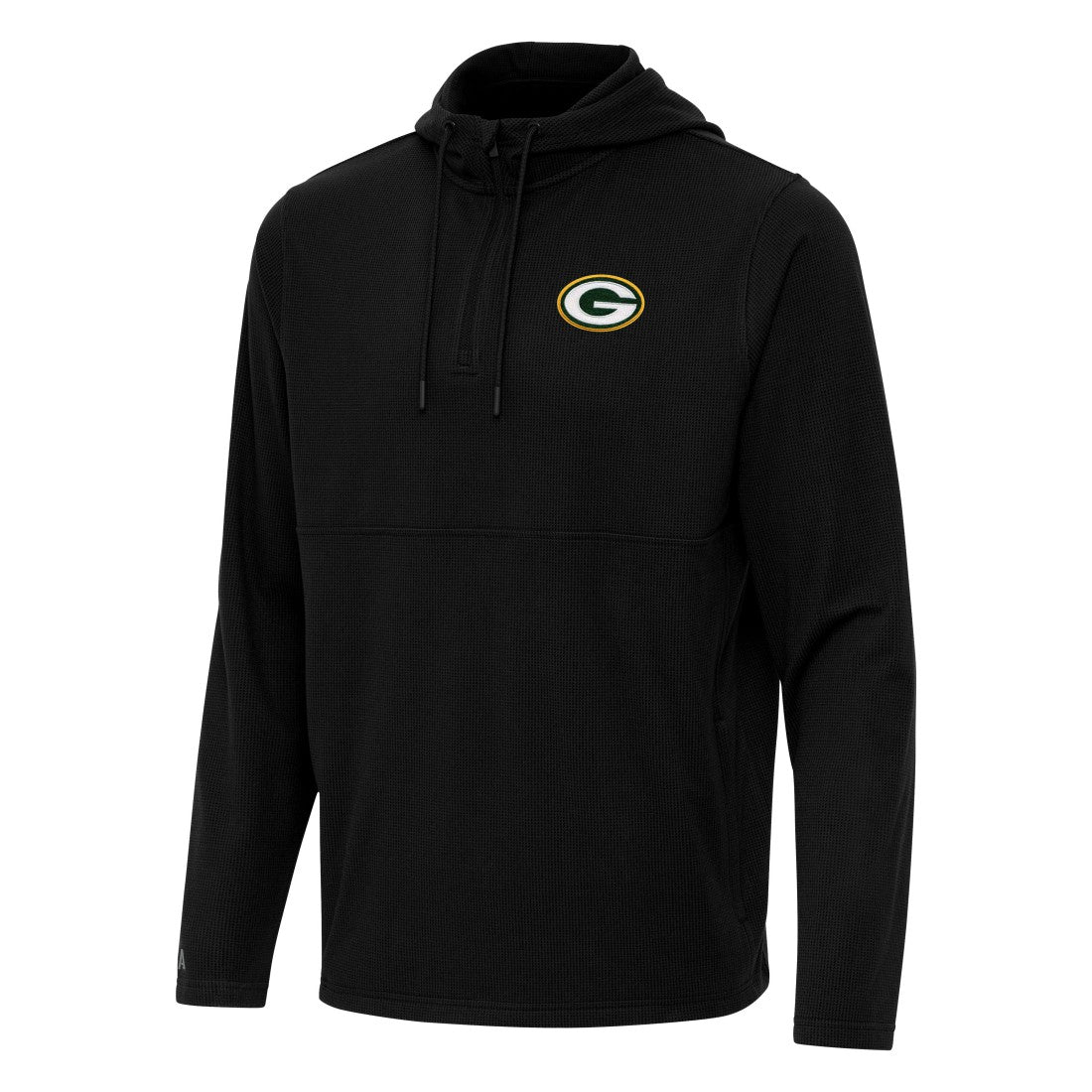 NFL Green Bay Packers Antigua Connected Quarter-Zip Pullover Hoodie