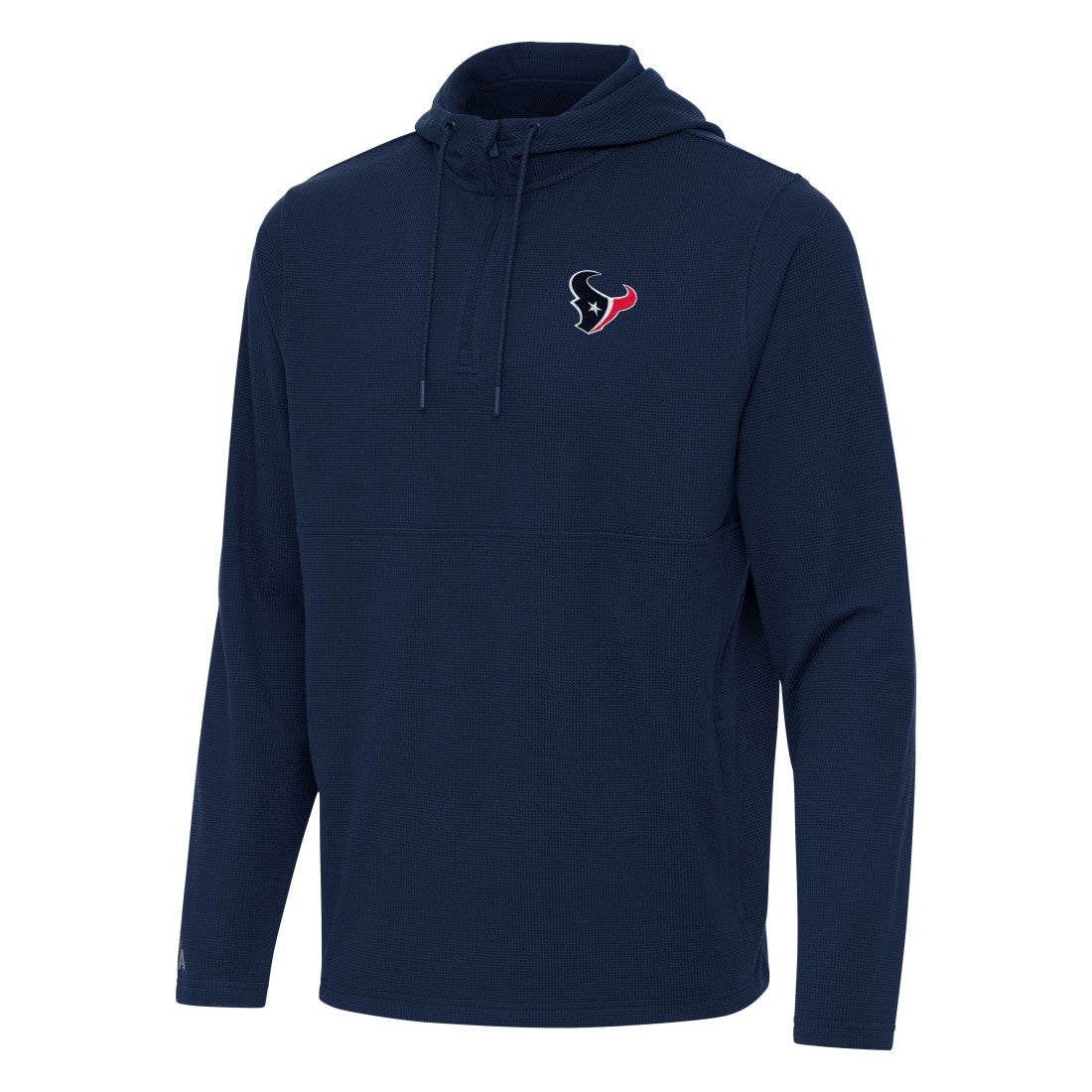 NFL Houston Texans Antigua Connected Quarter-Zip Pullover Hoodie