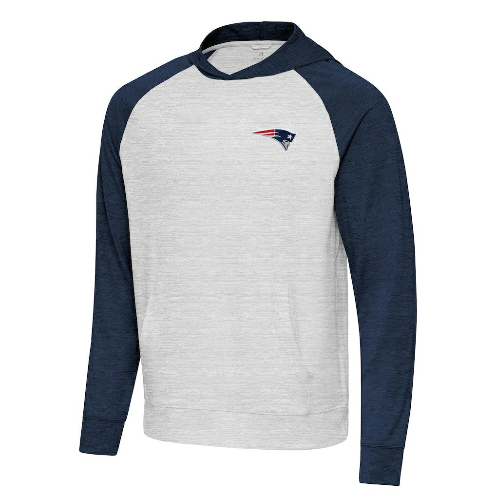 NFL New England Patriots Antigua Urgent Pullover Hoodie