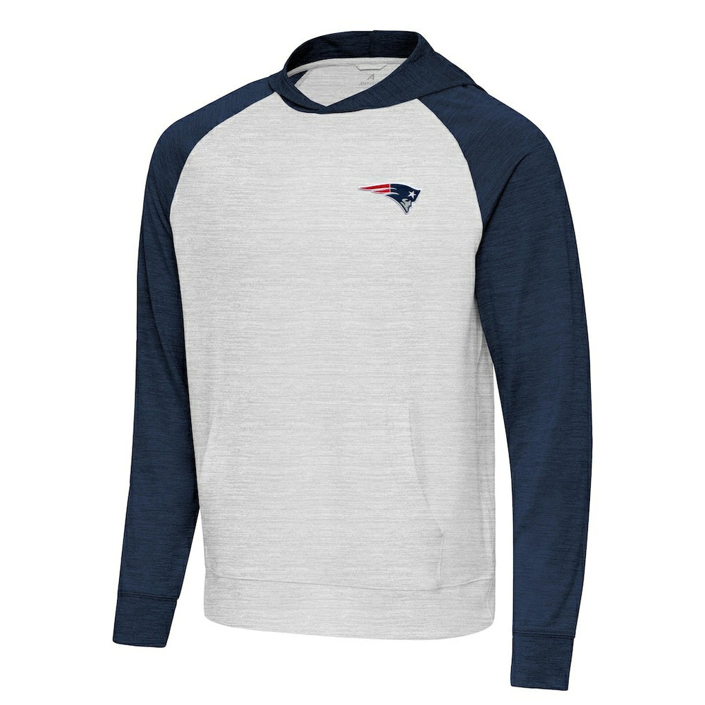 NFL New England Patriots Antigua Urgent Pullover Hoodie