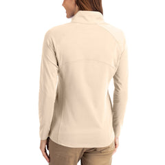 NFL Denver Broncos Cutter & Buck Women's Adapt Eco Knit Stretch Recycled Raglan Half-Zip Pullover