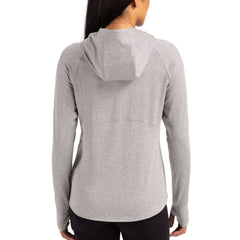 NFL Cincinnati Bengals Cutter & Buck Women's Primary Logo Adapt Knit Recycled Raglan Pullover Hoodie
