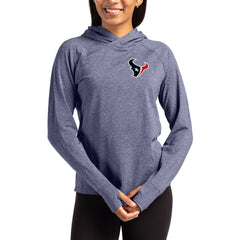 NFL Houston Texans Cutter & Buck Women's Primary Logo Adapt Knit Recycled Raglan Pullover Hoodie