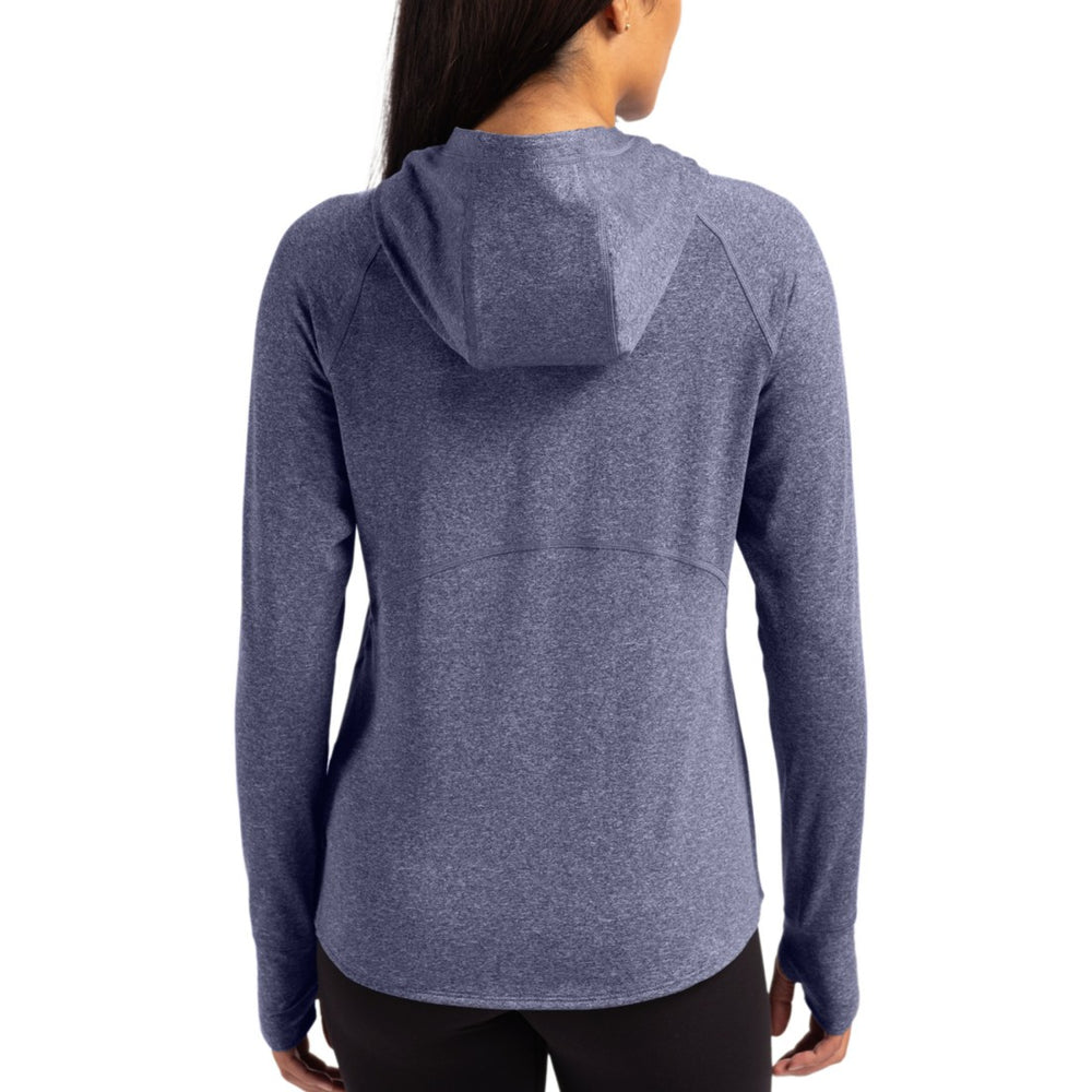 NFL Houston Texans Cutter & Buck Women's Primary Logo Adapt Knit Recycled Raglan Pullover Hoodie