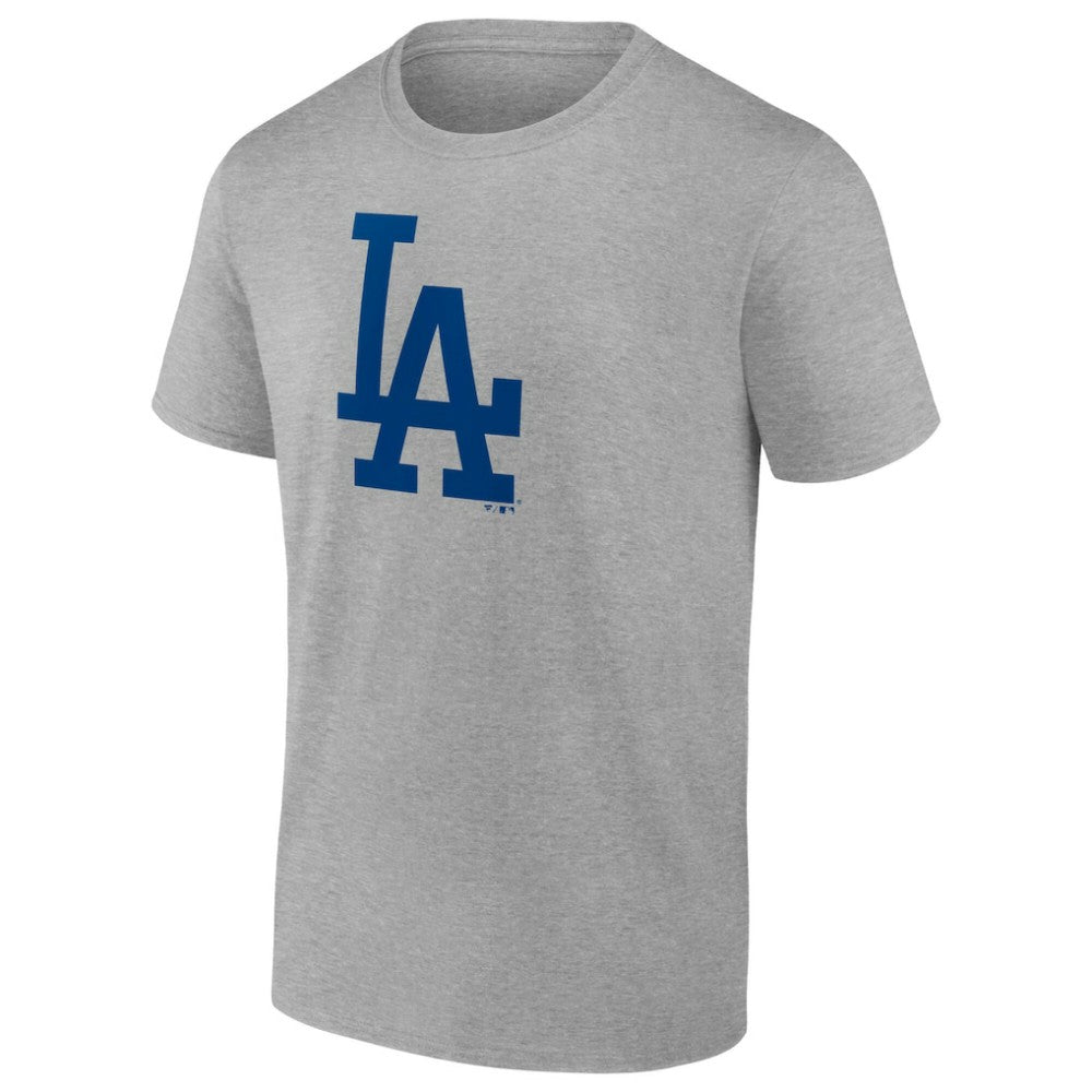Shohei Ohtani Los Angeles Dodgers Player Name & Number T-Shirt - Heather Gray