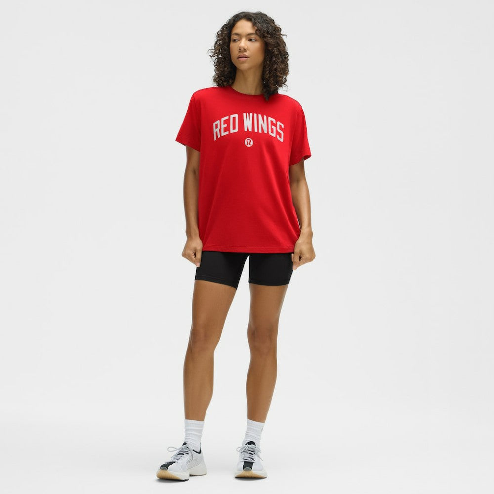 Detroit Red Wings lululemon Women's All Yours Organic Cotton T-Shirt