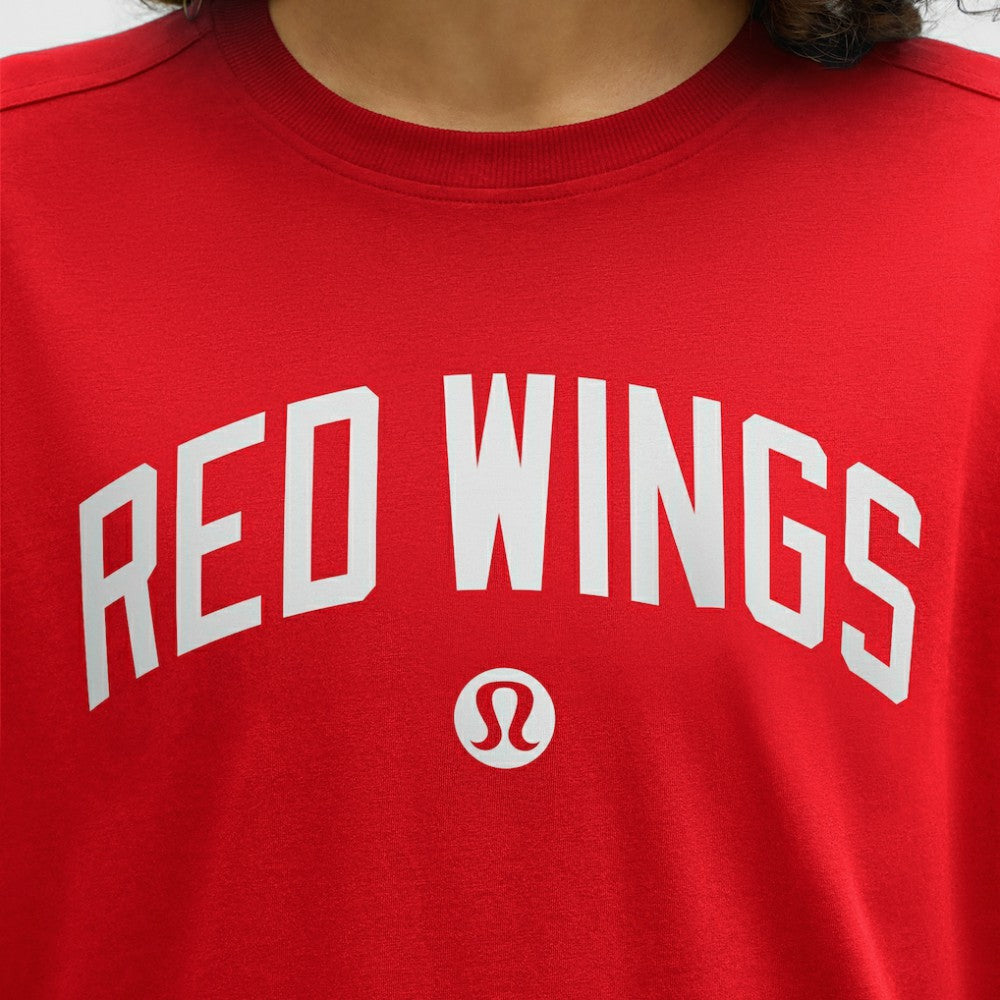 Detroit Red Wings lululemon Women's All Yours Organic Cotton T-Shirt