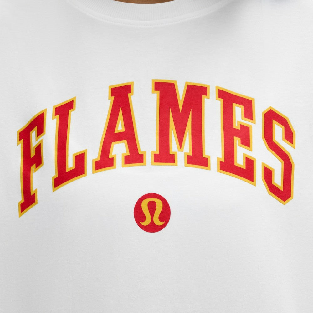 Calgary Flames lululemon Women's All Yours Organic Cotton T-Shirt
