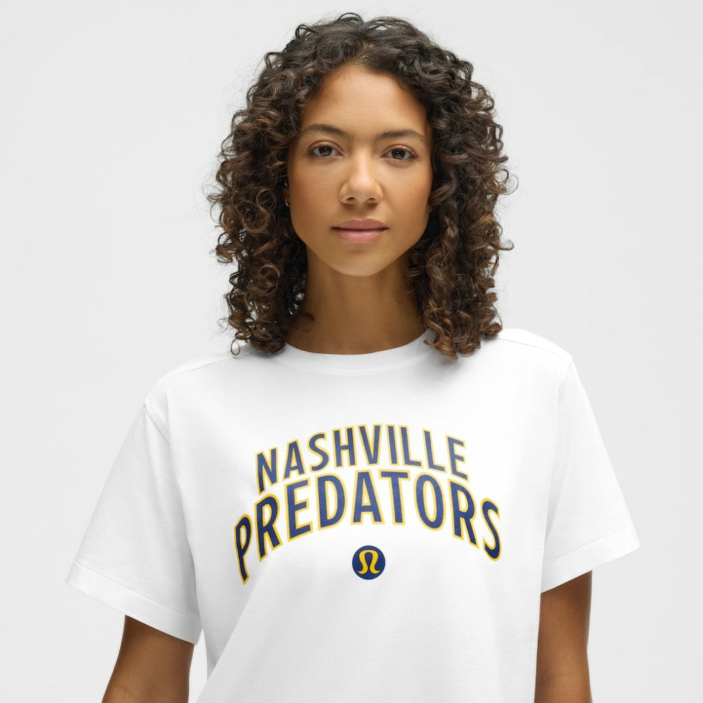 Nashville Predators lululemon Women's All Yours Organic Cotton T-Shirt