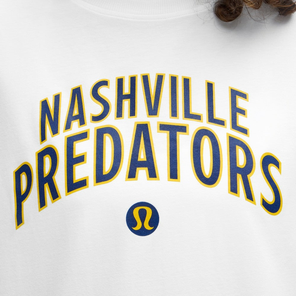 Nashville Predators lululemon Women's All Yours Organic Cotton T-Shirt