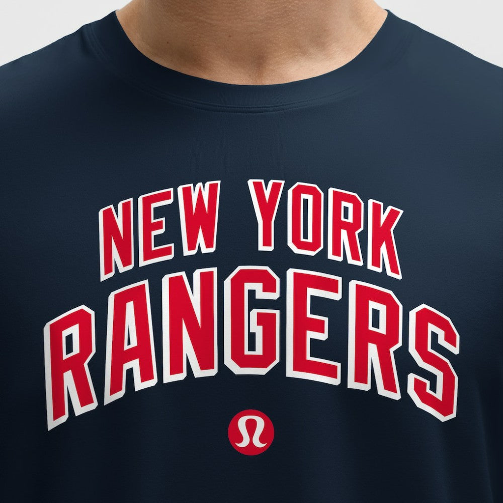 New York Rangers lululemon Organic Cotton Classic-Fit T-Shirt