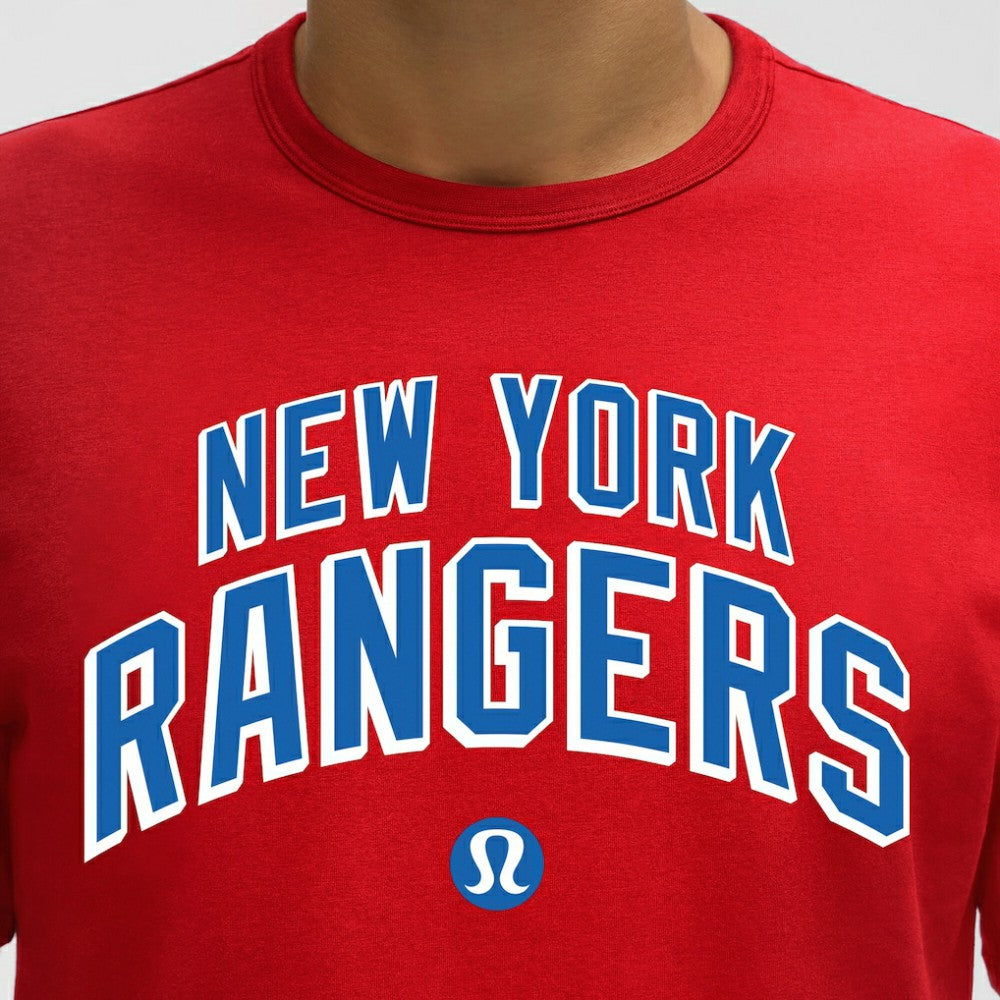 New York Rangers lululemon Organic Cotton Classic-Fit T-Shirt