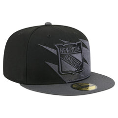 New York Rangers New Era Spikes 59FIFTY Fitted Hat