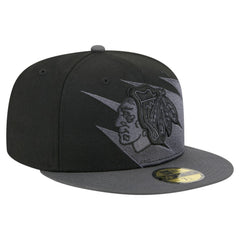 Chicago Blackhawks New Era Spikes 59FIFTY Fitted Hat