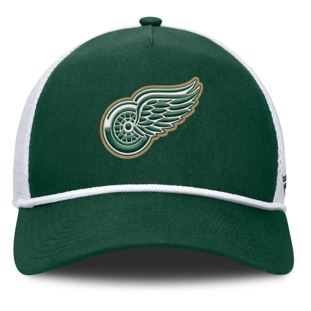 Detroit Red Wings Fanatics Bermuda A-Frame Adjustable Hat