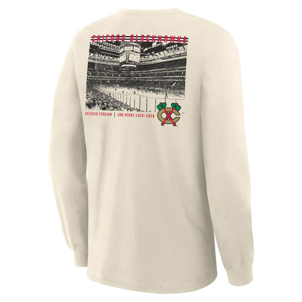 Chicago Blackhawks Fanatics Centennial Legacy Long Sleeve T-Shirt