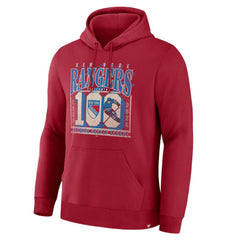New York Rangers Fanatics Centennial Fleece Hoodie