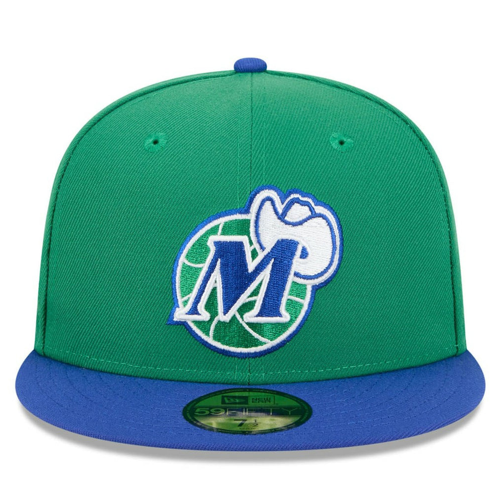Dallas Mavericks 2025/26 Classic Edition Jersey Hook 59FIFTY Fitted Hat sale - Green/Blue | New Era shop