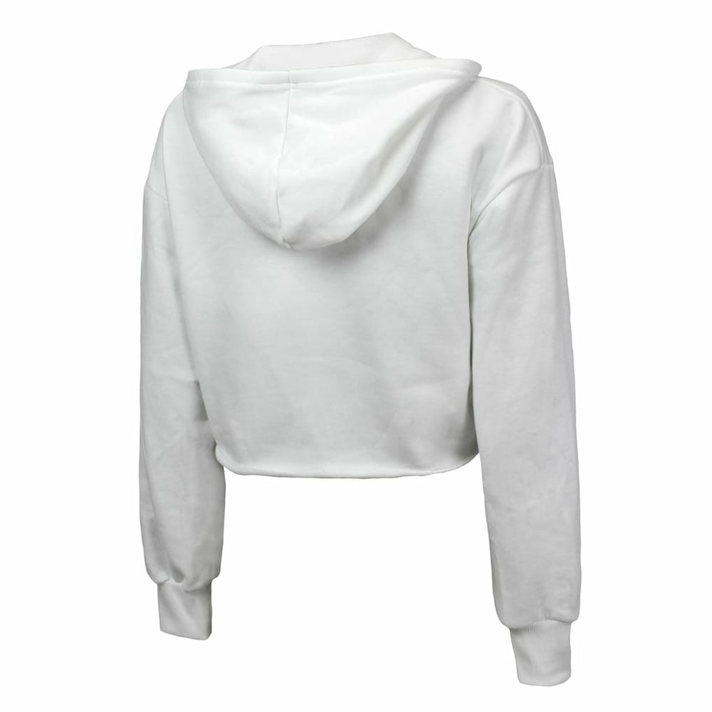 Indiana Pacers Majestic Threads Women's Tri-Blend Cropped Pullover Hoodie - White online