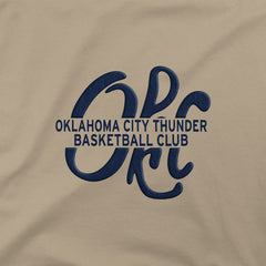 Oklahoma City Thunder Stadium Essentials Unisex Thunder Up Urban T-Shirt - Tan outlet