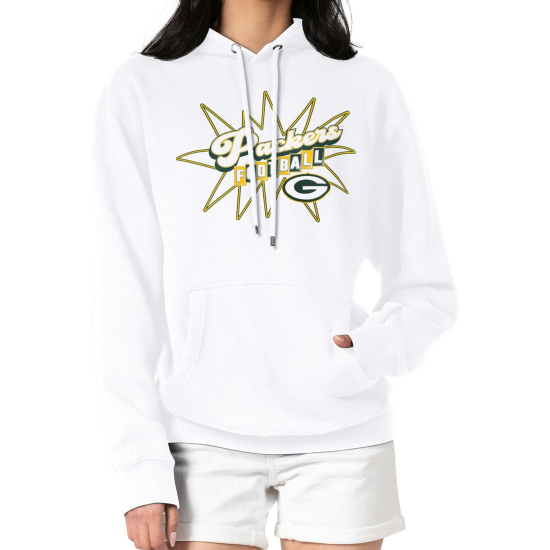 NFL Green Bay Packers Starter Women's Drive-In Sign Pullover Hoodie