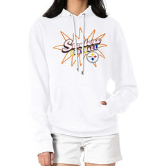 NFL Pittsburgh Steelers Starter Women's Drive-In Sign Pullover Hoodie