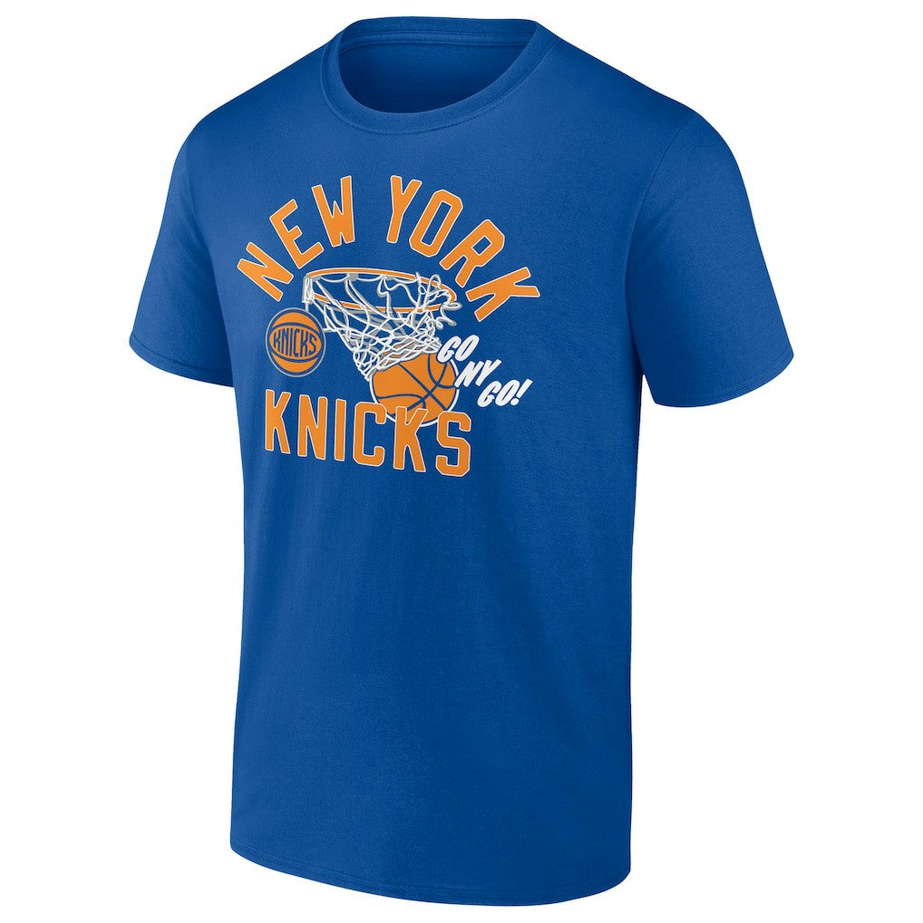 New York Knicks Swishing Hoop T-Shirt - Blue outlet