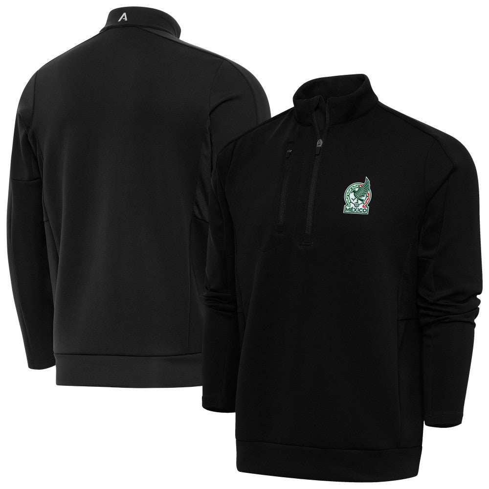 Mexico National Team Antigua Genesis Quarter-Zip Pullover / Soccer Outlet