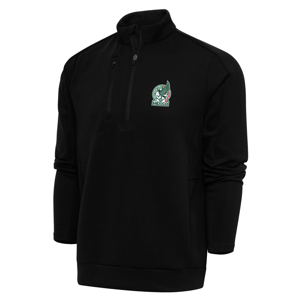 Mexico National Team Antigua Genesis Quarter-Zip Pullover / Soccer Outlet