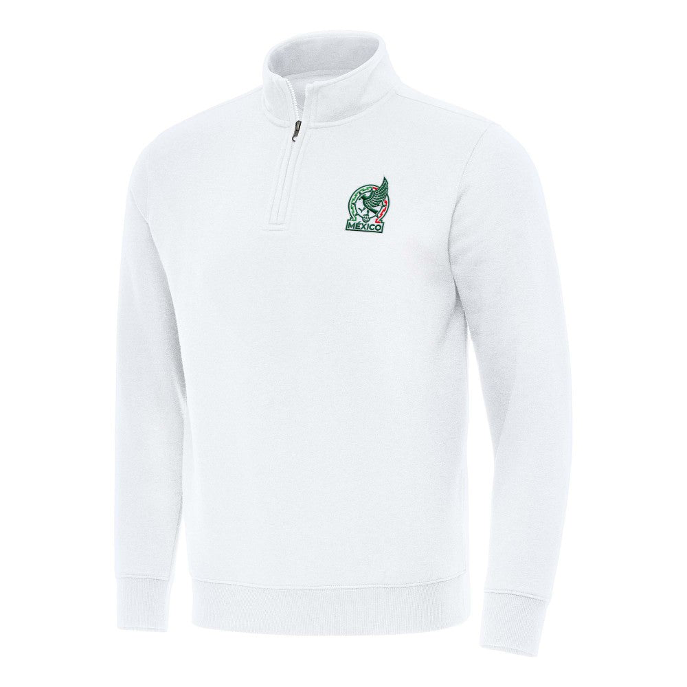 Mexico National Team Antigua Landslide Quarter-Zip Pullover / Soccer On sale